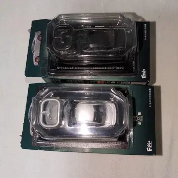 에프토이즈 1/64 닛산 스카이라인 GTR 2대 세트