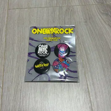ONE OK ROCK 2024 PREMONITION 캔뱃지 세트
