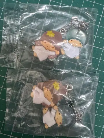 산리오 나카요시 드롭 참 리틀트윈스타 키키라라 미니북 포함