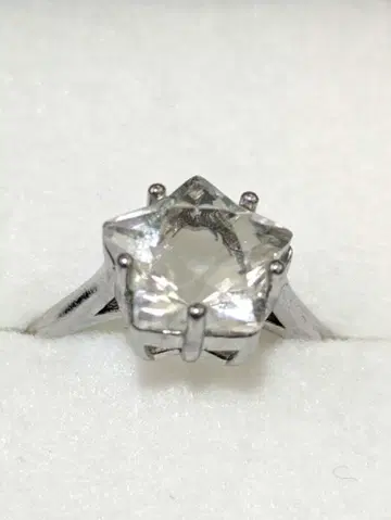 크리스탈 스타컷 반지 프리 사이즈