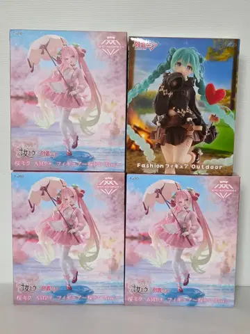 하츠네 미쿠 AMF 피규어, 벚꽃 미쿠 4체 세트