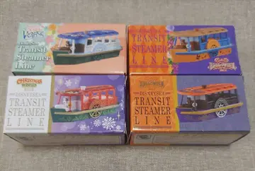 도쿄 디즈니 리조트 트랜짓 스티머 라인 토미카 4개 세트