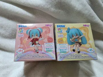 하츠네 미쿠 미니 피규어 2체 세트 SEGA