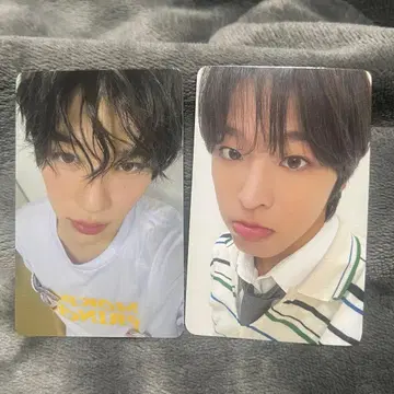 NCTWISH 리쿠 시온 6000엔 구매 혜택 회장 한정 트레이딩 카드