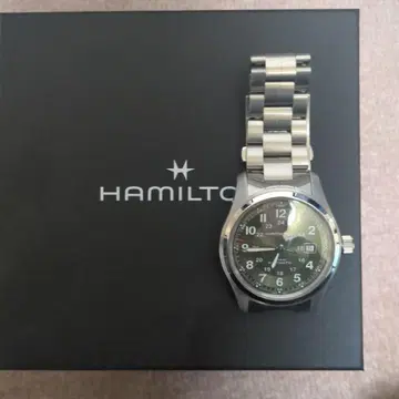 해밀턴 카키 필드 그린 레어 42mm H70605160