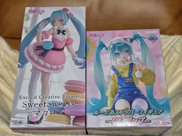 하츠네 미쿠 피규어 세트 마카롱 스위츠&캐주얼
