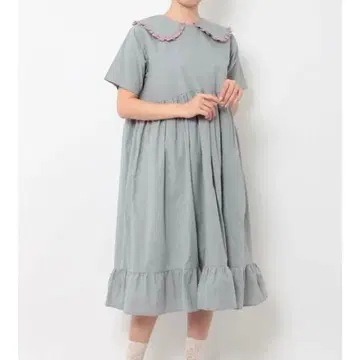 merry jenny 프릴 레이스 칼라 원피스 메리제니