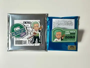 조로 ONE PIECE CAFE GENE 아크릴 스탠드 네임 배지