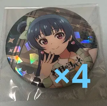 러브 라이브! 환일의 요하네 요하네 캔뱃지 4개 세트