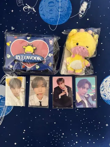 SUPERJUNIOR SS10 려욱 봉제 인형 포토 카드 세트