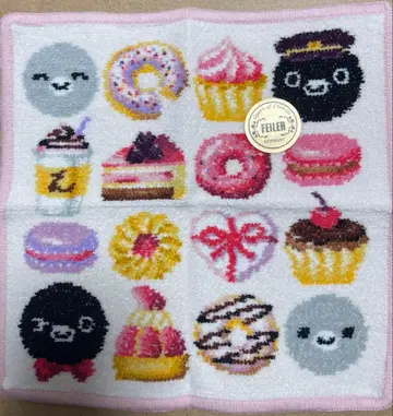 페이러 손수건 도쿄 수박 돌체 suica 수박 펭귄