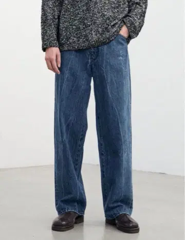 LIDNM VINTAGE SLUB STRAIGHT DENIM