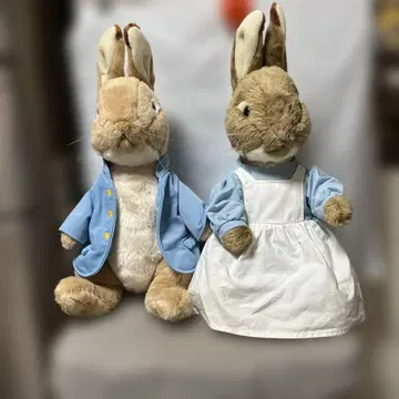 피터 래빗 봉제 인형 2개 세트 2015년 제조