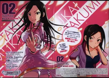 애니메이션 CD WILD WIND GIRL 특장판 오리지널 CD 2