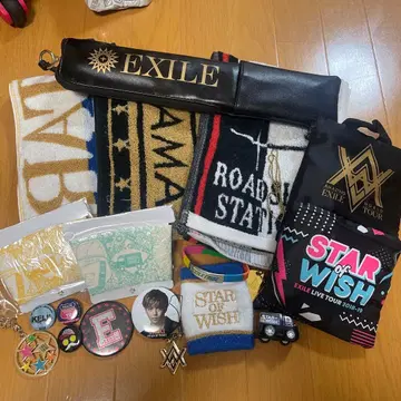 EXILE 라이브 투어 굿즈 세트