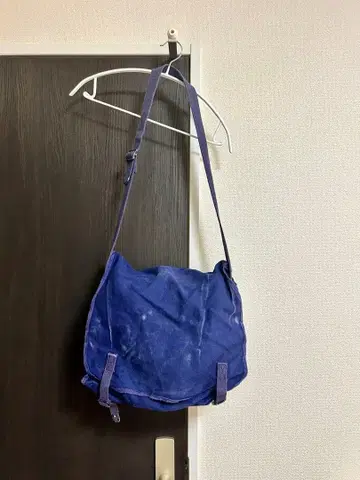 60s 프랑스군 린넨 숄더백 인디고 네이비