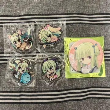 천연*만화 아크릴 키링 컬렉션 무라사메 캔뱃지