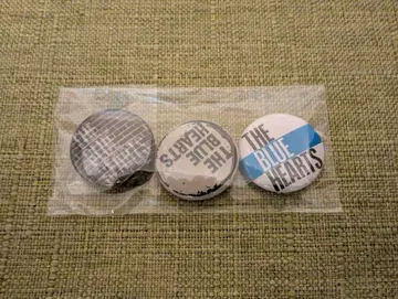 [ 미개봉 새상품 ] THE BLUE HEARTS 캔뱃지 3개 세트