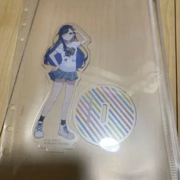 프로세카 시라이시 안즈 아크릴 스탠드 카미고 문화제