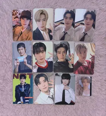 NCT127 재현 트레이딩 카드 세트 스티커