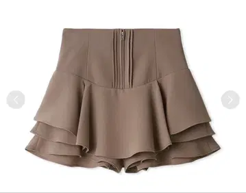 스나이델 레이어드 프릴 미니 스커트 숏 팬츠