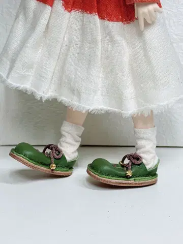 브라이스 플랫 오데코 슈즈 그린