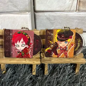 NARUTO 로카빌리 패션 키링 가아라 나루토 2개
