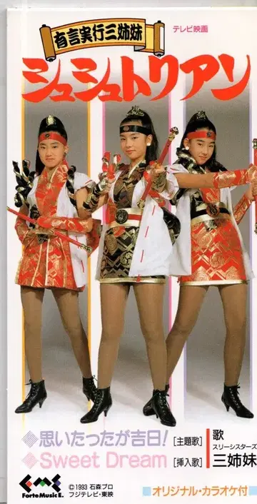 8cmCD 생각난 김에 바로 실행!/유언실행 삼자매 슈슈트리안