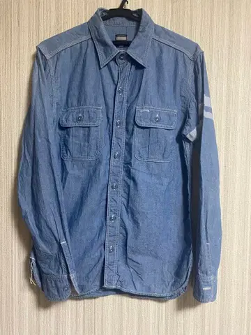 MOMOTARO JEANS 데님 셔츠 40