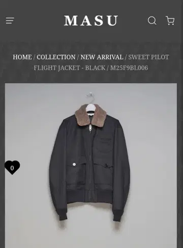 MASU 25AW SWEET PILOT FLIGHT JACKET 46