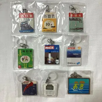 JTB 시각표 메지루시 액세서리, JR 서일본 헤드마크 키링 가챠