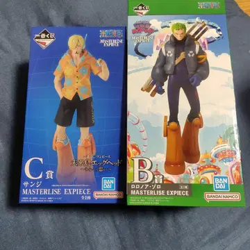 제일복권 원피스 미래섬 에그헤드 조로 상디 피규어