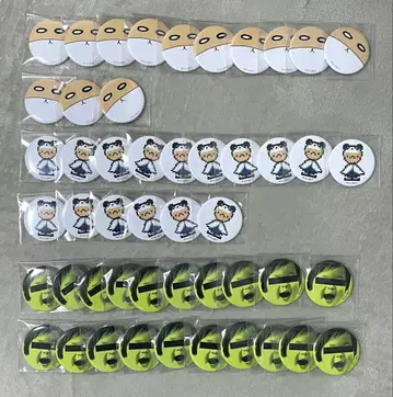 나폴리의 남자들 전시회 나폴리전 스기루 캔뱃지 묶음 판매