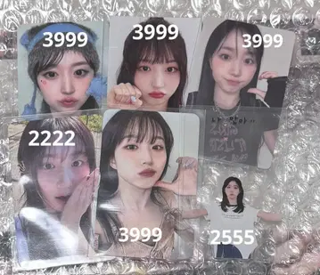 NMIXX 해원 트레이딩 카드 6장