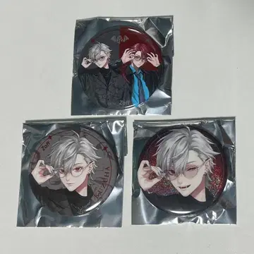 Zoff 니지산지 캡슐 토이 캔뱃지 쿠츠하 전 종류 컴프