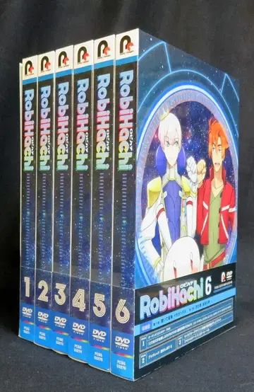 애니메이션 DVD RobiHachi 전 6권 세트