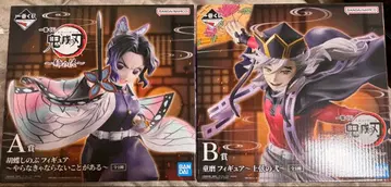 귀멸의 칼날 제일복권 언니의 원수 A상 코쵸우 시노부 B상 도우마 피규어