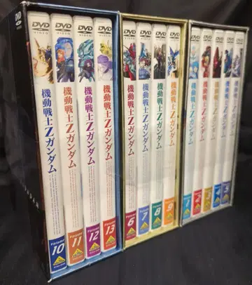 애니메이션 DVD 기동전사 Z 건담 메모리얼 박스판 전 3BOX 세트