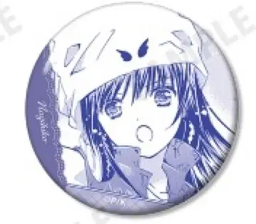 수호캐릭터 후지사키 나데시코 나기히코 57mm 캔뱃지 미사용 새상품