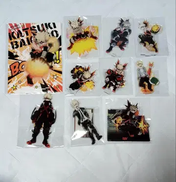 나의 히어로 아카데미아 히로아카 바쿠고 카츠키 아크릴 스탠드