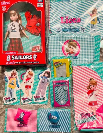 리카짱 복권 세일러즈 라스트상 빨간색 바시티 자켓 스타일 묶음 판매