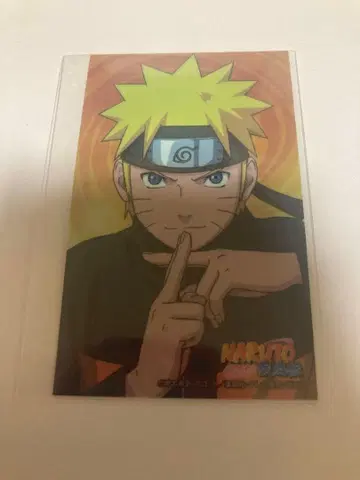 초기 레어 NARUTO 나루토 스티커 우즈마키 나루토