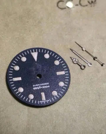 손목시계 빈티지 다이얼 바늘 세트 에이징