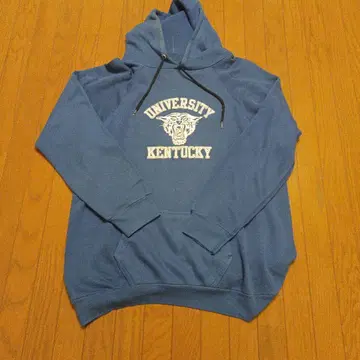 빈티지 Artex 켄터키 대학 후드 부착 후드티 L 사이즈