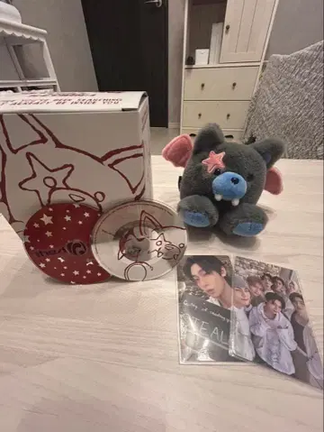 K-POP 봉제 인형 CD 세트