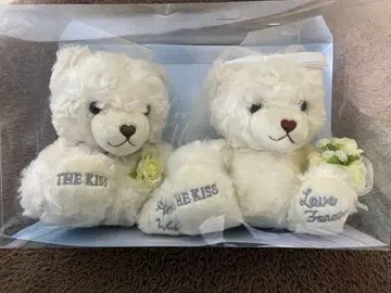 THE KISS 웨딩 베어 봉제 인형 세트