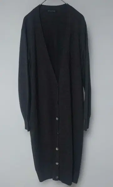 [ 미즈이로 인드 ] 롱 가디건 그레이 하자품