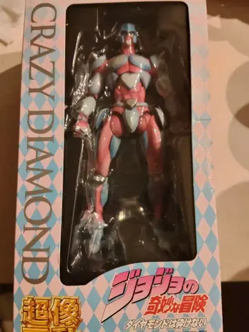 CRAZY DIAMOND 피규어 죠죠 초상 가동 상자 약간 찌그러짐