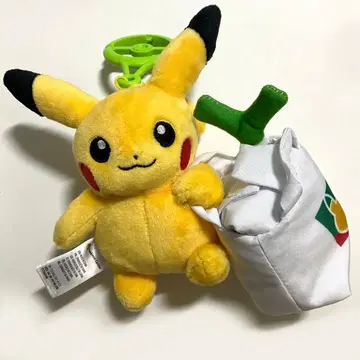 [최저가] 포켓몬 피카피카마트 피카츄 봉제 인형 에코백