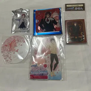 Free! 린 코스터 아크릴 키링 메모지